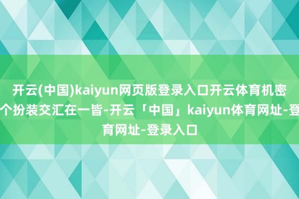 开云(中国)kaiyun网页版登录入口开云体育机密地将多个扮装交汇在一皆-开云「中国」kaiyun体育网址-登录入口